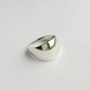 MOD inspired sterling silver dome ring size 9 NEW